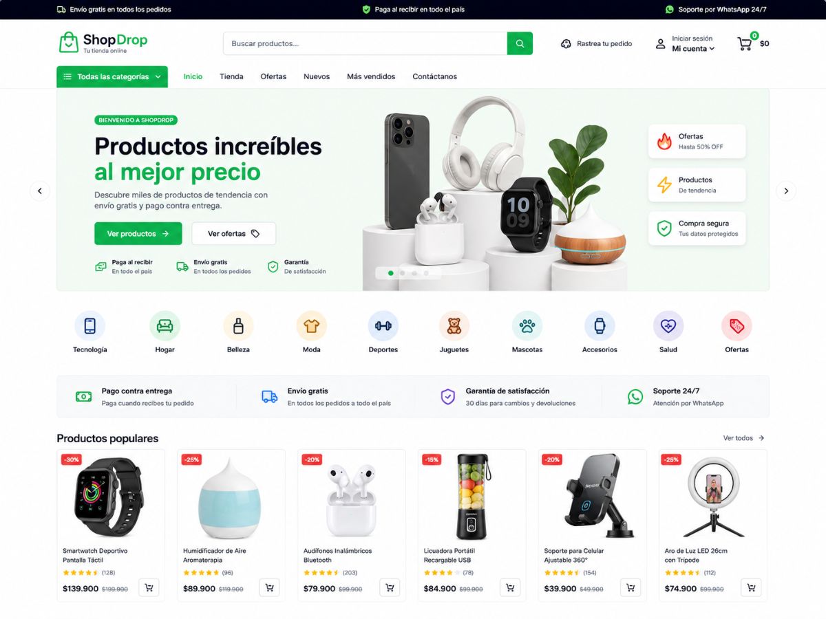 mentoría dropshipping con dropi